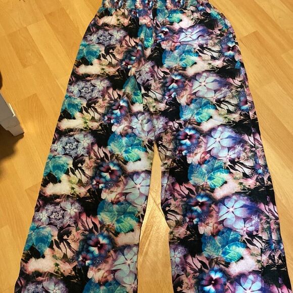 Studio 253 Floral Palazzo Pants Women size Small - Picture 10 of 10